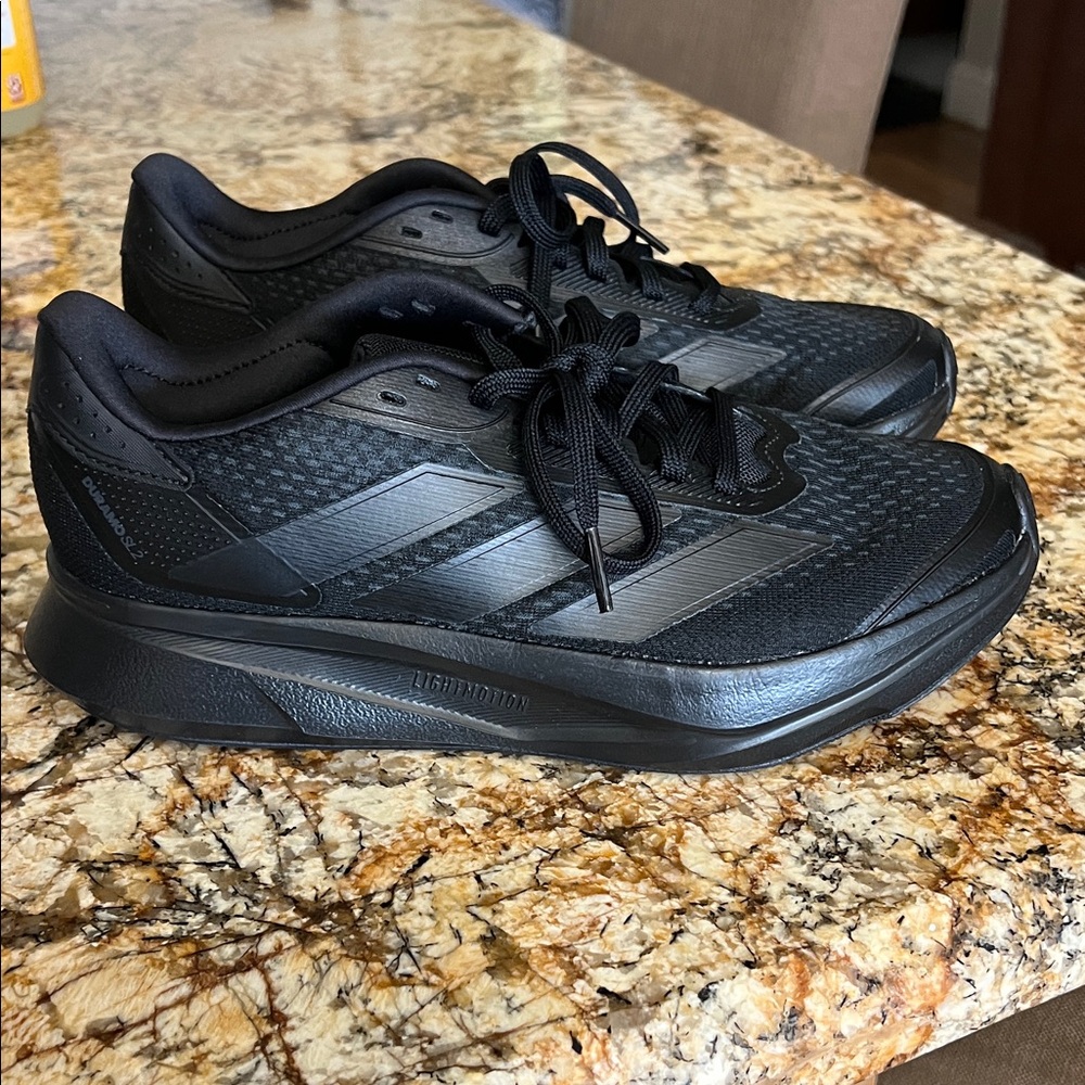 adidas Men's Black Mesh Running Sneakers